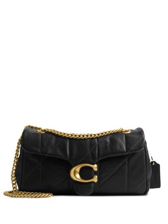 Coach Tabby quilted leather shoulder bag - women - Calf Leather - One Size - Black
