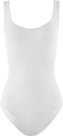 Wolford Jamaika Bodysuit - Dames - Bodies - Wit - XS - Katoen - Tops