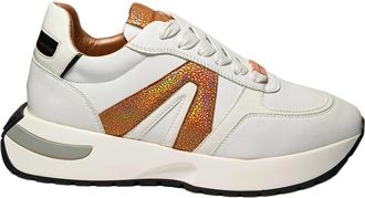 Alexander Smith Pelle Sneaker - Dames - Sneakers - Wit - 37 EU - Schoenen