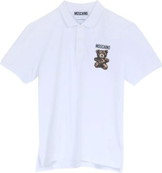 Moschino Hombre, Camisetas, Blanco, Talla: S