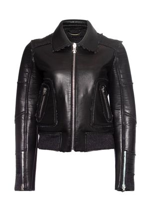 Philipp Plein Philipp Plein Quilted leather jacket