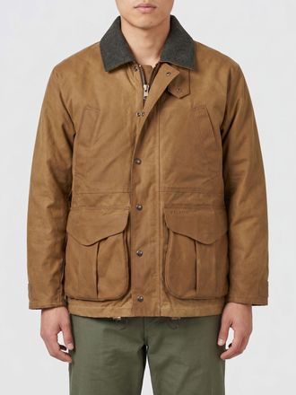 Filson Giacca leggera in cotone con colletto in velluto e chiusura a zip