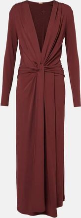 Johanna Ortiz Finding Yourself draped jersey maxi dress