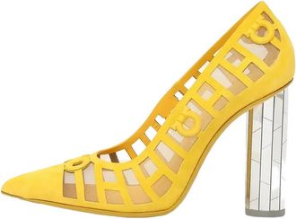 Ferragamo Detailed Leather Pump