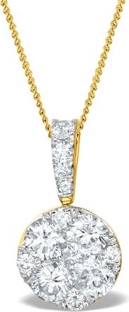 The Diamond Store Diamond Moyen Galileo 1CT Pendant Necklace in 18K Gold - R4647