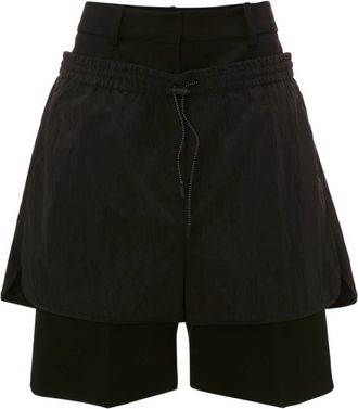 J.W.Anderson Double Corded Shorts - Dames - Bermuda - Zwart - 2XS - Korte Broeken