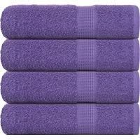 OEM Servilletas Frogn, Juego De 4, Color Morado, 50x100 Cm, 360 G/m2 - Crezuo