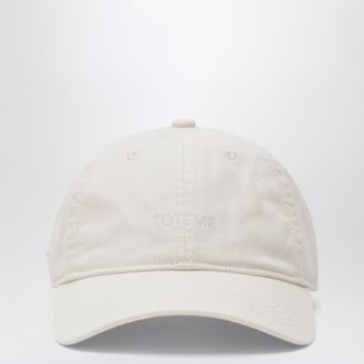 Toteme Ivory cotton baseball cap