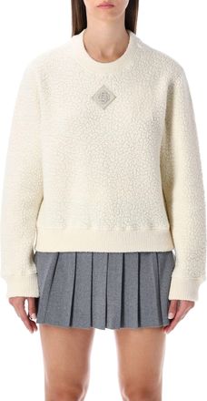 Casablanca Terry Fleece Crew Sweatshirt