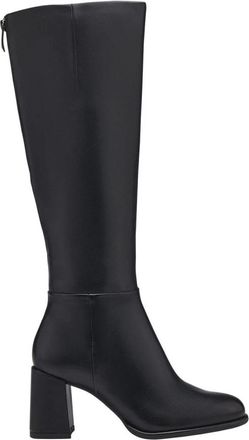 Tamaris Hoge laarzen - Dames - Laarzen met Hak - Zwart - 39 EU - Leer - Schoenen