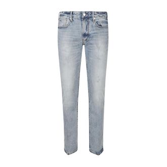 Emporio Armani Jeans, Heren, Blauw, W32, Katoen, J06 Slim-Fit Jeans