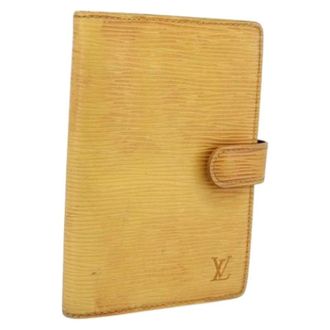 Louis Vuitton Pre-owned Day Planner Cover - - Pre-owned - Donna - Giallo - ONE SIZE