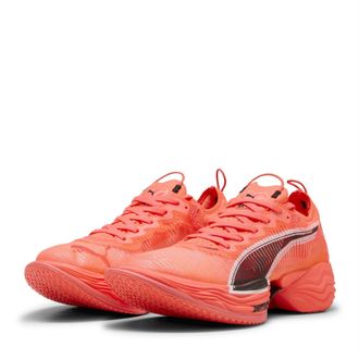 Puma Womens Fast R Nitro Elite 2 Wns Road Running Shoes in Glowingred-B - Red - Size UK 5.5