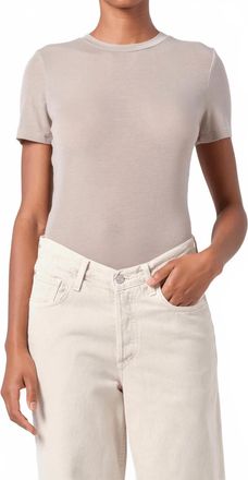 A Gold E Ronya Tee In Dolphin