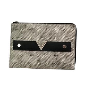 Louis Vuitton Pre-owned Clutches, male, Gray, Size: ONE SIZE Pre-owned Clutch bag