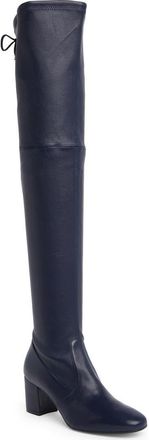 Stuart Weitzman Genna Over-The-Knee Boot in Nice Blue at Nordstrom Rack, Size 5.5