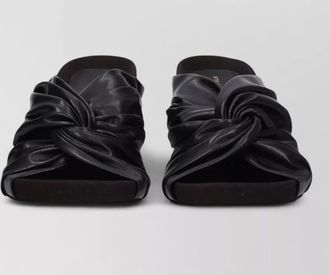 Stella McCartney leather twisted sandals