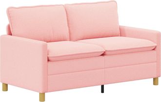 vidaXL Sof&aacute; Rosa 156 X 81 X 87,5 Cm Tela Vidaxl