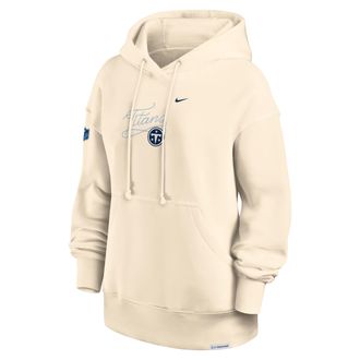 Nike Tennessee Titans Rivalries Collection Phoenix Nike Womens NFL Oversized Pullover Hoodie in Brown | 01N515A9V-5RY