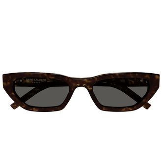 Saint Laurent Sunglasses Sl M126 002 Brown/Grey Unisex