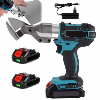 OEM Tijeras El&eacute;ctricas De Velocidad Variable Para Planchas, 800 W, Con 2 Bater&iacute;as