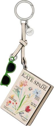 Kate Spade New York magazine leather bag charm in Multi at Nordstrom