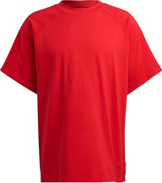 adidas Blue Version Essentials Tee Better Scarlet IA2445