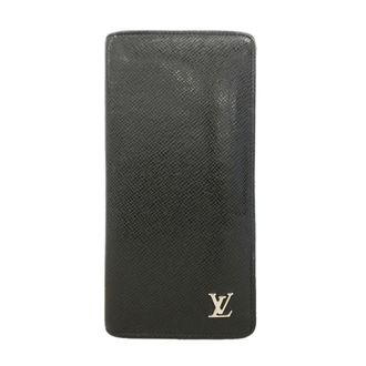 Louis Vuitton Noir Long Wallet (Bi-Fold) (Pre-Owned)