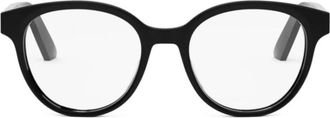 Dior Midnight O R1I Ronde Bril - unisex - Brillen - Zwart - 50 MM - Accessoires