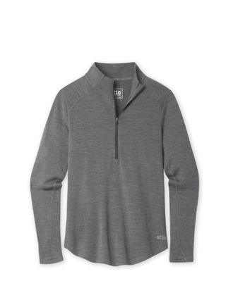 Stio Womens Basis PeakWool Midweight Half Zip