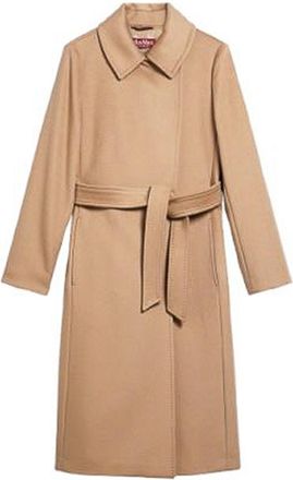 Max Mara S Bcollag Wool Dressing Gown Coat