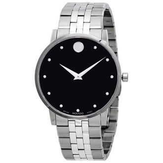 Movado Museum Classic Black Dial Mens Watch 0607201