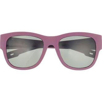 Costa Caleta 55mm Polarized Square Sunglasses in Plum at Nordstrom Rack