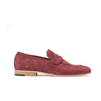 Alexander 1910 Schoenen, Heren, Rood, 45 EU, Leer, Cannes Moccasin