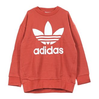 adidas Tref Over Crew Sweatshirt - Heren - Sportshirts - Oranje - XS - Fitness
