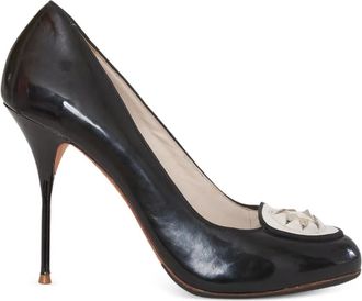 Sophia Webster Pumps in pelle 110mm - Nero