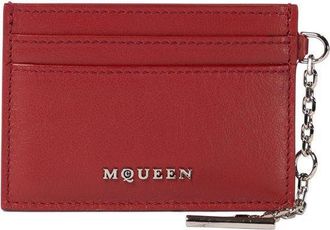 Alexander McQueen Sling Logo Plaque Card Holder