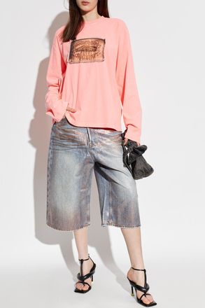 Acne Studios Long-sleeve Top, Womens, Pink
