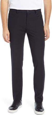 Bugatchi Solid Stretch Pants in Midnight at Nordstrom Rack, Size 33