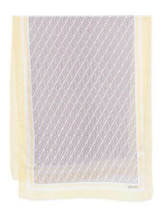 Liu Jo patterned scarf - Neutrals