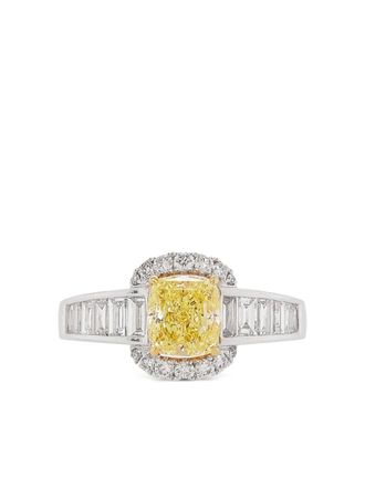 HYT Jewelry Ring met diamant - Zilver