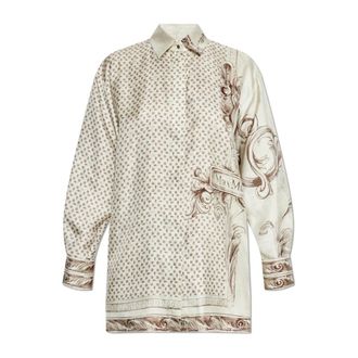 Max Mara Shirts, female, Beige, Size: 2XS Grado Shirt