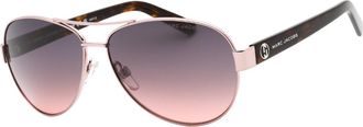 Marc Jacobs Womens Jacobspink Havana Sunglasses - Pink - One Size