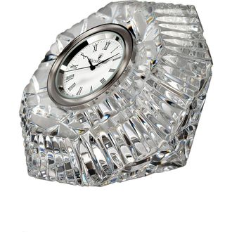 Waterford Lismore Diamond Clock in Crystal at Nordstrom