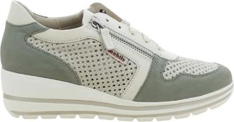 Mobils Schoenen, Dames, Groen, 38 1/2 EU, Platte Damesschoenen Platina Abby Perf