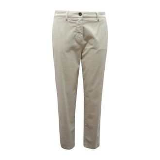 Mason's Chinos, female, White, Size: S New York Velvet Trousers