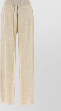 Fabiana Filippi metallic wide-leg trousers