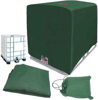 OEM Cubierta Para Tanque De Agua, Parasol Y Cubierta Protectora Impermeable, Cubierta Protectora Para Tanque De Agua De 1000 Litros, Verde