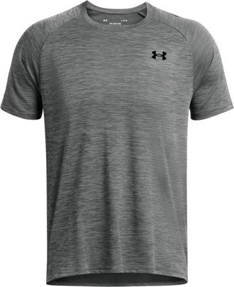 Under Armour Tech Textured S/S Funktionsshirt für Herren | grau