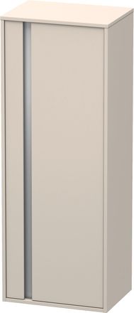 Duravit Armario Ketho 360x500x1320mm Apertura Derecha Taupe